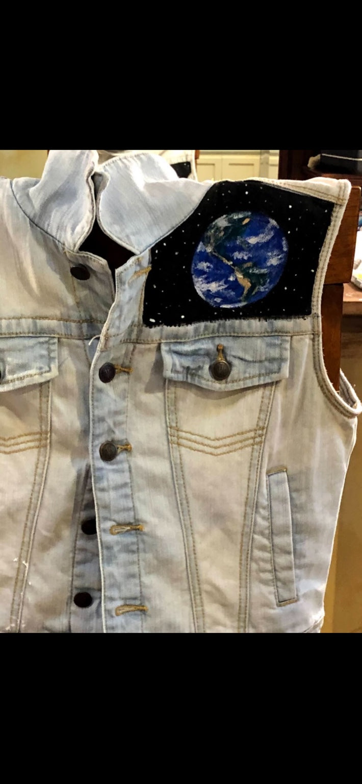 Maddie in Space jacket front