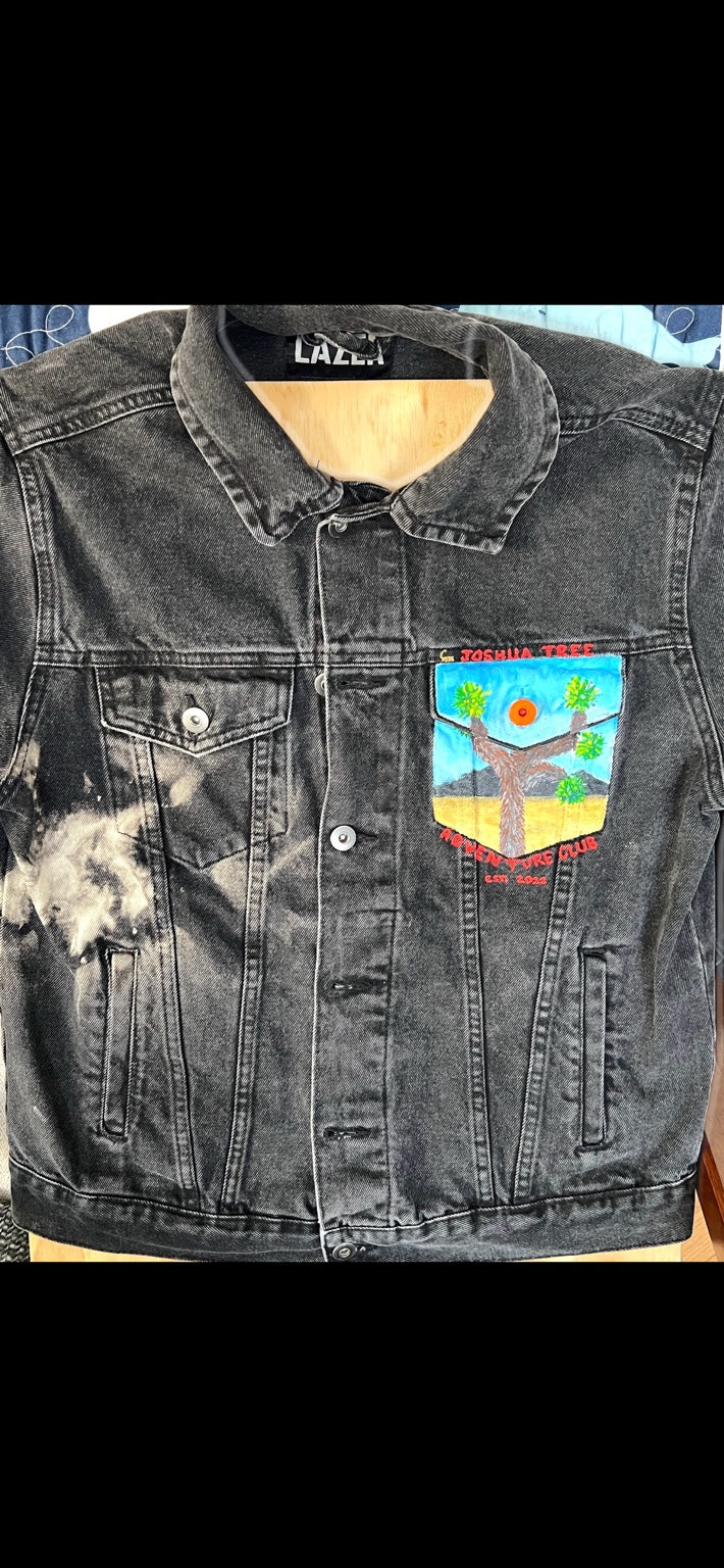 Fish Rock jean jacket front