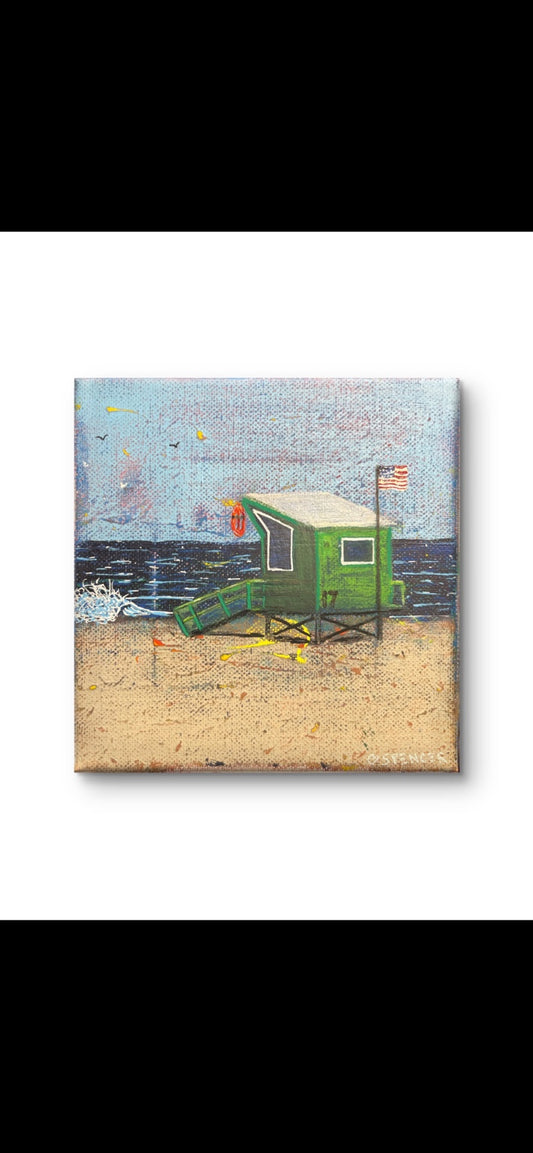 South Bay-Watch No. 2 original artwork by Spencer Jensen